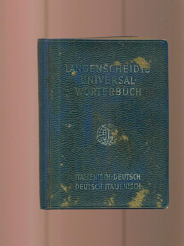 Langenscheidt universal worterbuch. Italienisch/deutsch deutsch/italienisch