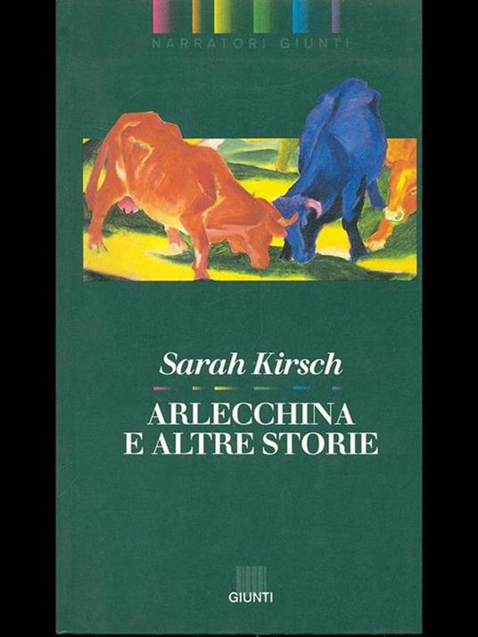 Arlecchina e altre storie - Sarah Kirsch - copertina