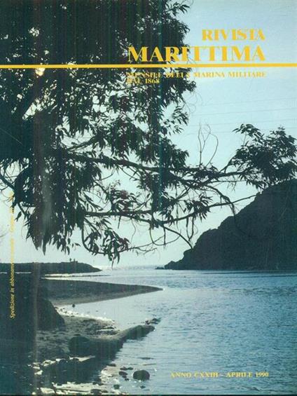rivista marittima 4 / aprile 1990 - copertina