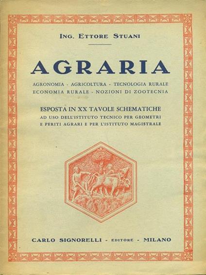 Agraria - copertina
