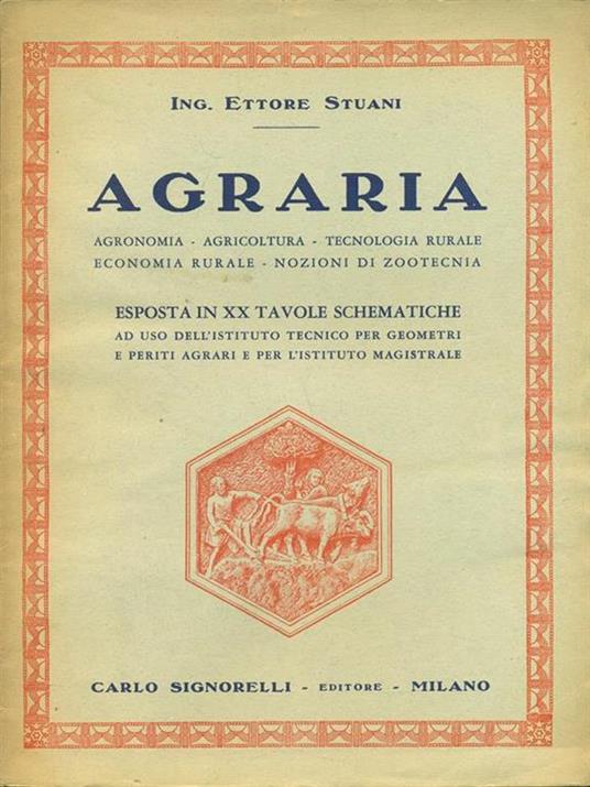 Agraria - copertina