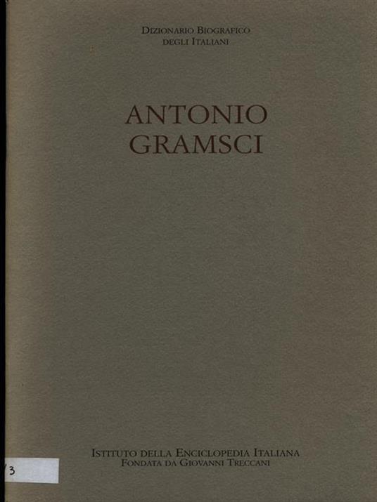 Antonio Gramsci. Estratto - Antonio Gramsci - copertina