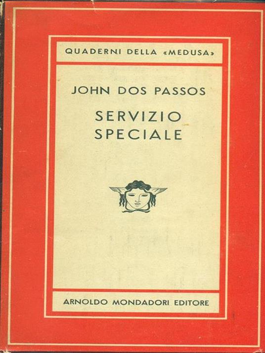 Servizio speciale - John Dos Passos - copertina