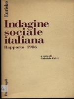 Indagine sociale italiana Rapporto 1986