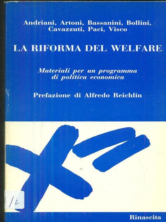 La riforma del Welfare - copertina