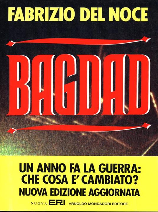 Bagdad - Fabrizio Del Noce - copertina