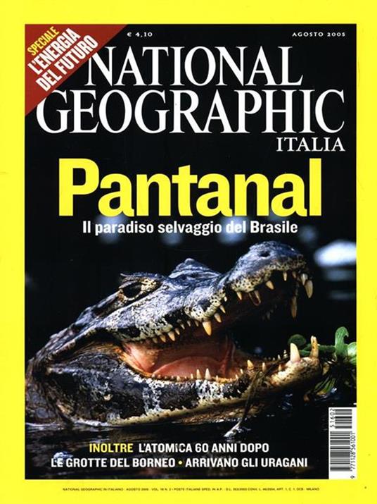 National Geographic. Agosto 2005 N. 2 - copertina