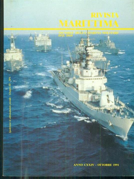 Rivista marittima 10/ ottobre 1991 - copertina