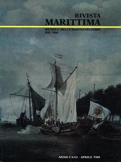Rivista Marittima. N. 4 Aprile 1987 - copertina
