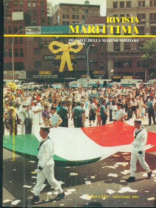 Rivista marittima 1 / gennaio 1992 - copertina