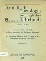 Analisi di sociologia 5. 1989