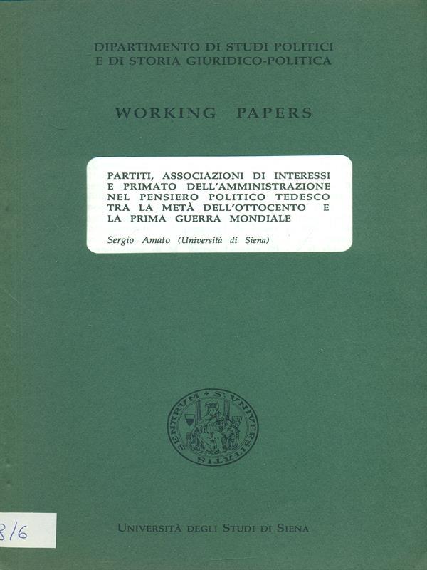 Working papers
