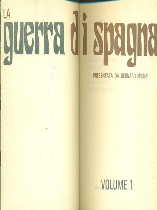 La guerra di Spagna 3. Vol - Bernard Michal - copertina