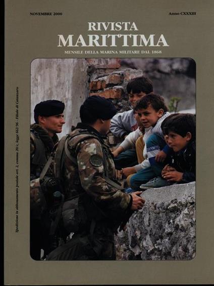 Rivista Marittima novembre 2000 Anno CXXXIII - copertina