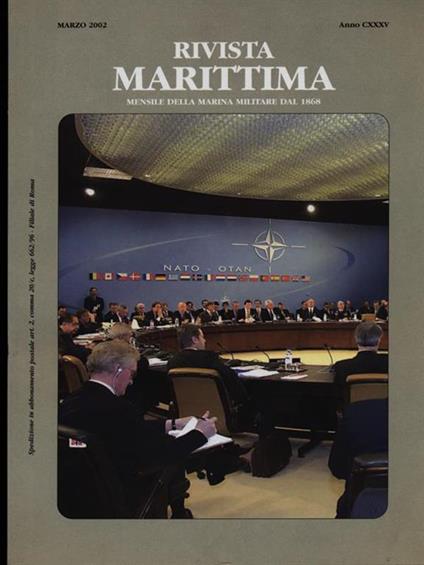 Rivista Marittima marzo 2002 Anno CXXXV - copertina