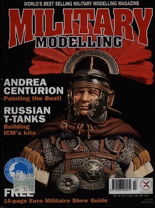 Military Modelling 4 sept. -2 oct1998 - copertina