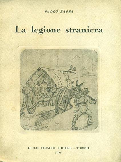 La legione straniera - Paolo Zappa - copertina