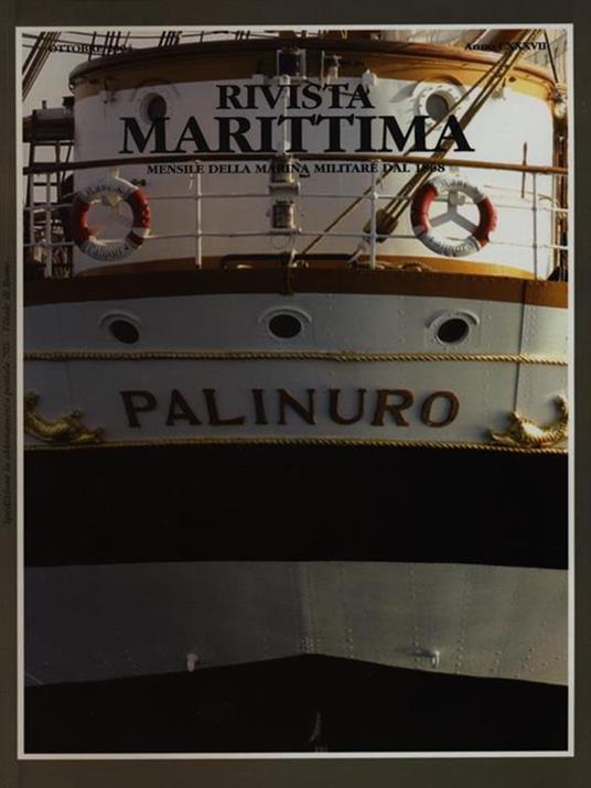 Rivista Marittima ottobre 2004 Anno CXXXVII - copertina