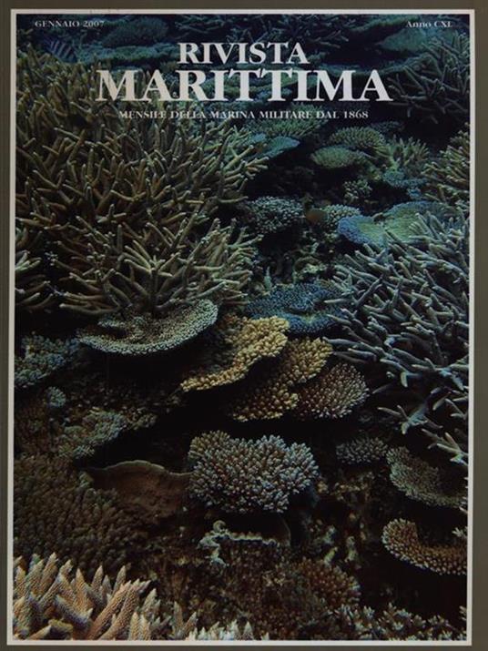 Rivista Marittima gennaio 2007 anno CXL - copertina