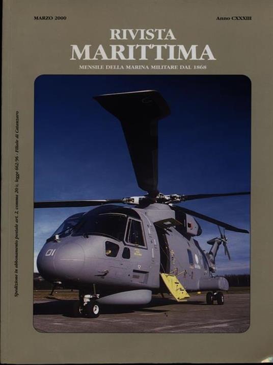 Rivista Marittima marzo 2000 anno CXXXIII - copertina
