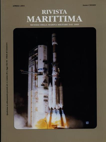Rivista Marittima aprile 2001 anno CXXXIV - copertina
