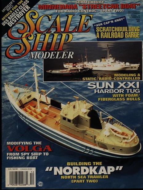 Scale ship modeler Vol. 19 n. 6/november-december 1996 - 2