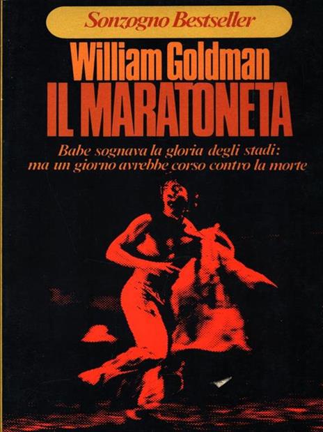 Il maratoneta - William Goldman - copertina