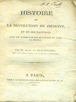 Histoire de la revolution du Piemont