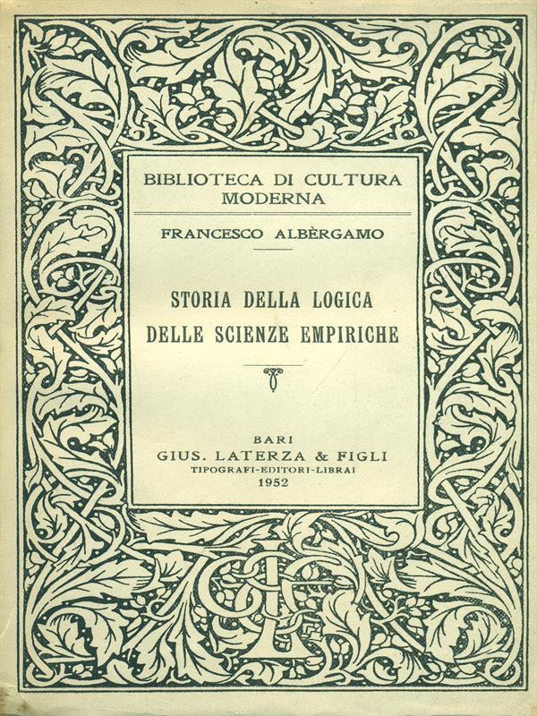 Storia della logica delle scienze empiriche