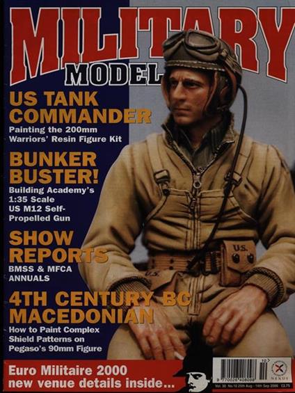 Military modelling vol 30 n. 10/25 aug-14 sept 2000 - copertina