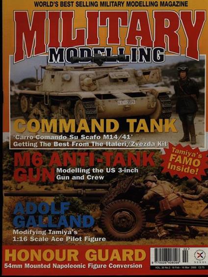 Military modelling vol 30 n. 2/18 feb-16 mar 2000 - copertina
