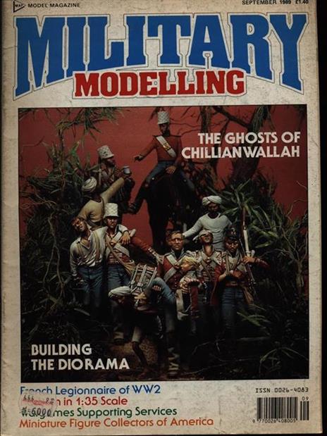 Military modelling september 1989 - copertina