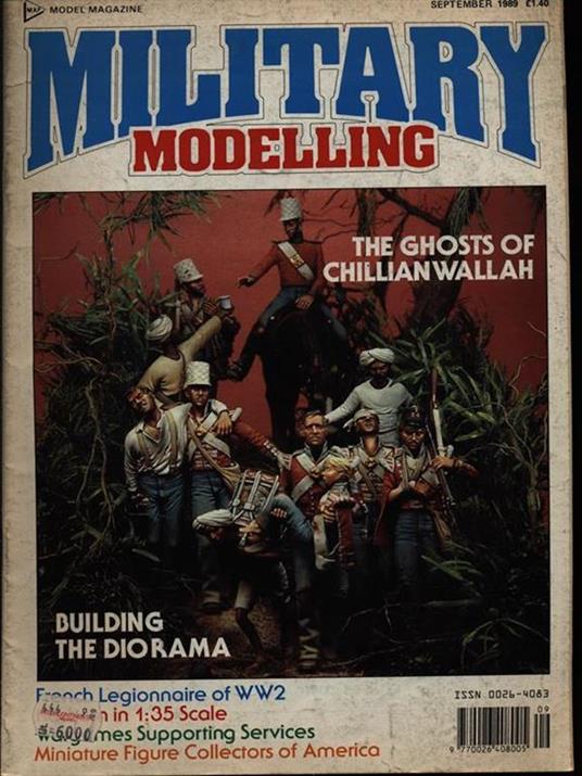 Military modelling september 1989 - copertina