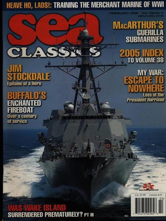 Sea classics february 2006 vol. 39/n. 2 - copertina