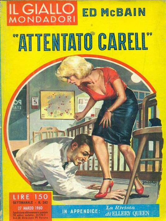 attentato carell - Ed McBain - copertina