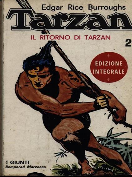 Il ritorno di Tarzan - Edgar Rice Burroughs - copertina