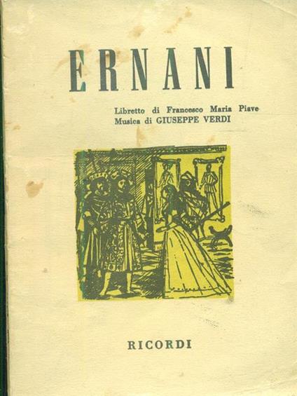 Ernani - Giuseppe Verdi - copertina