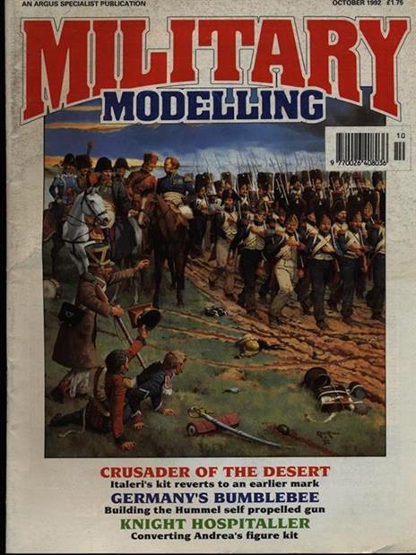 Military Modelling october 1992 - copertina