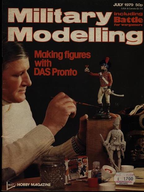 Military Modelling july 1979 - copertina