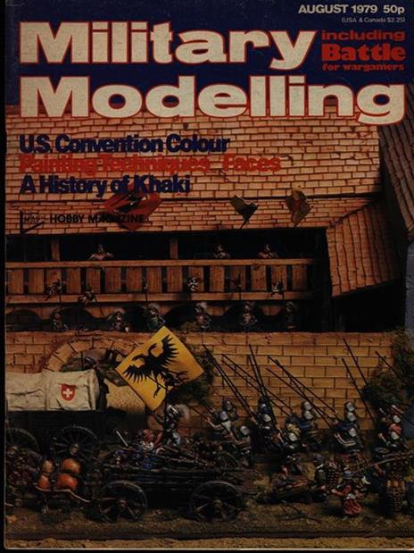 Military Modelling august 1979 - copertina