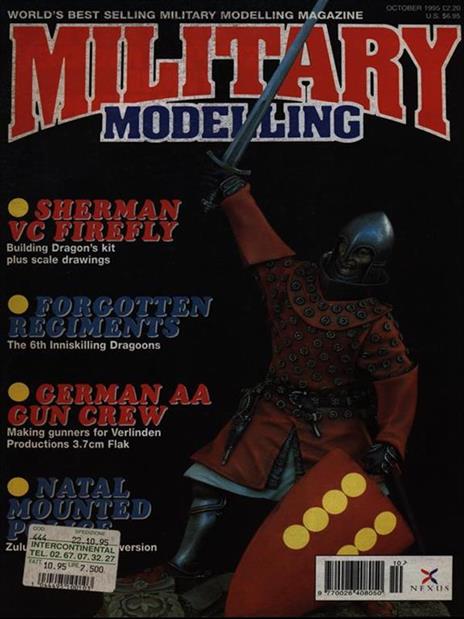 Military Modelling october 1995 - copertina