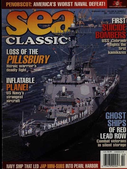 Sea Classics february 2003 vol. 36/n. 2 - copertina