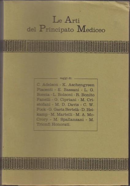 Le Arti del Principato Mediceo - copertina