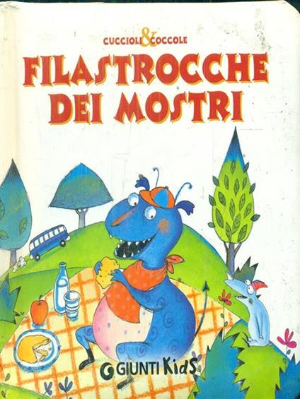 Filastrocche dei mostri. Ediz. illustrata - Susanna Buratto,Anna Curti - copertina