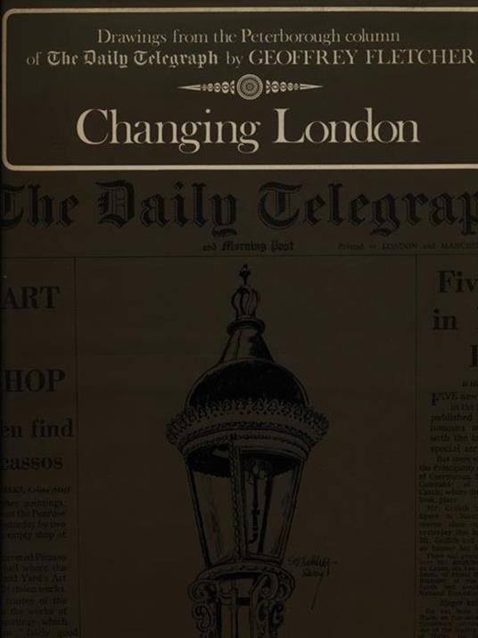 Changing London - Geoffrey Fletcher - copertina