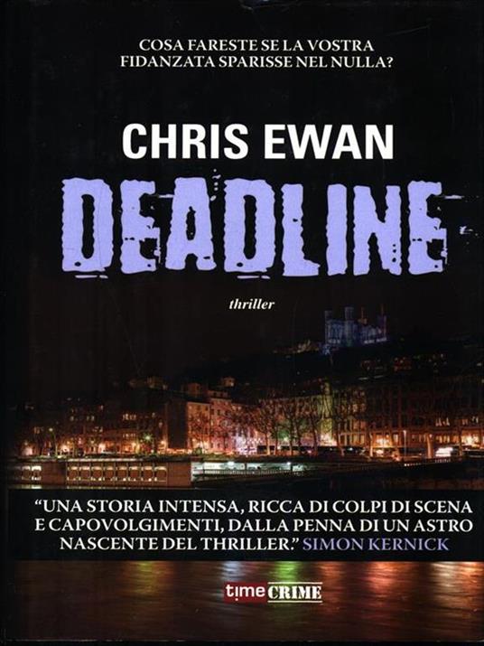 Deadline - Chris Ewan - copertina