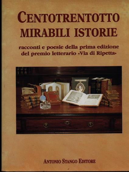 Centotrentotto mirabili istorie - copertina