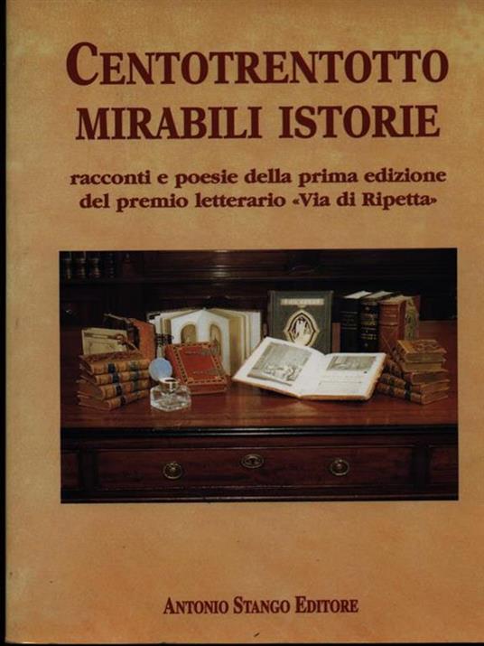 Centotrentotto mirabili istorie - copertina