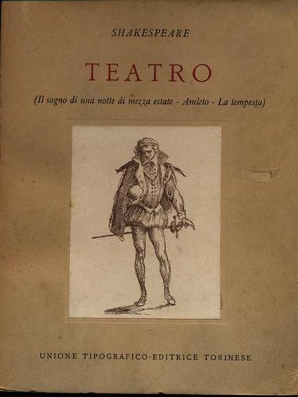 Teatro - William Shakespeare - copertina