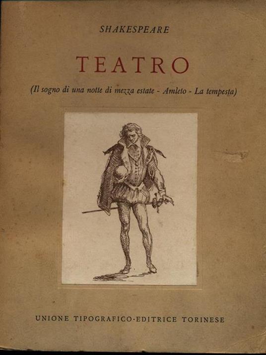 Teatro - William Shakespeare - copertina